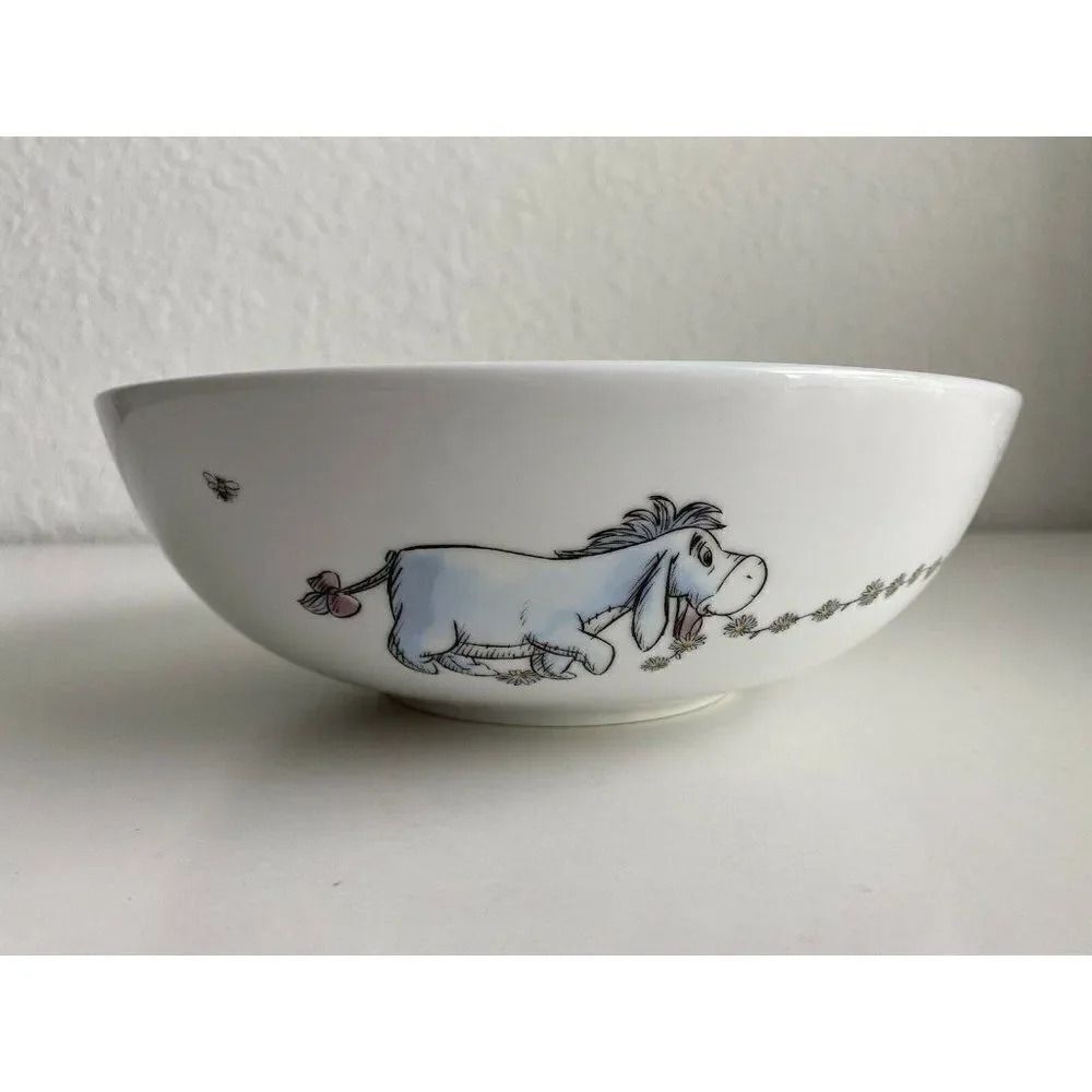 Disney Winnie the Pooh & Friends Daisy Chain  9” Ceramic Serving Bowl Spring NEW - Picture 6 of 10